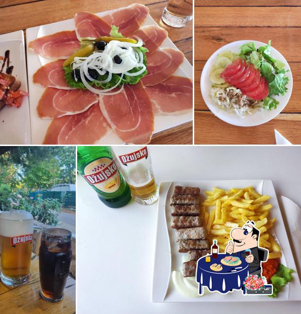 Sashimi al Morski Val. Mideterranean seafood, pasta and pizza