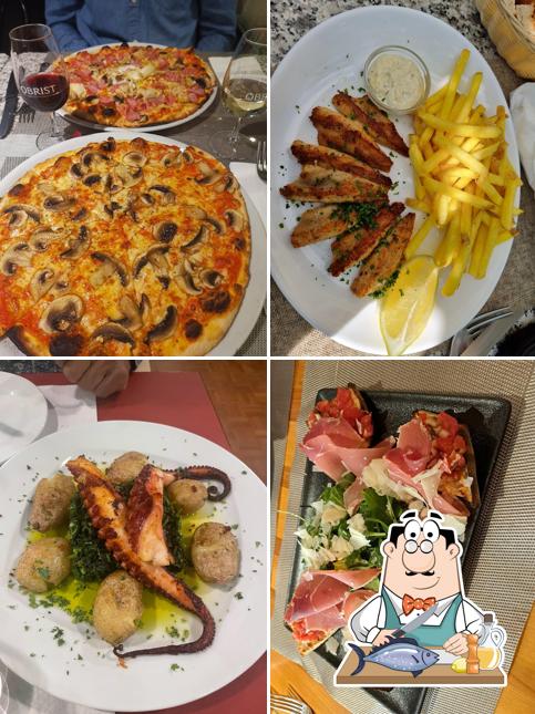 Salmone grigliato al Trattoria du Commerce