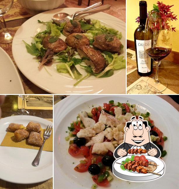 Cibo al Antica Trattoria Spiga