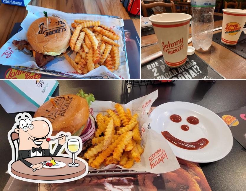 Comida em Johnny Rockets @ Gramado