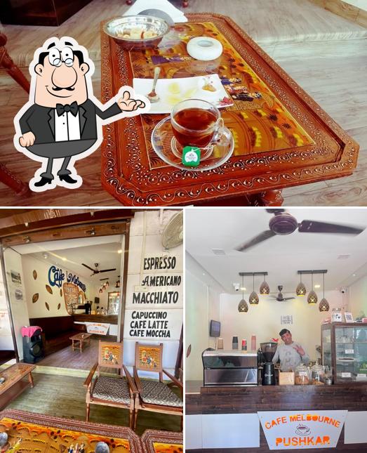Check out how Cafe Melbourne Pushkar looks inside