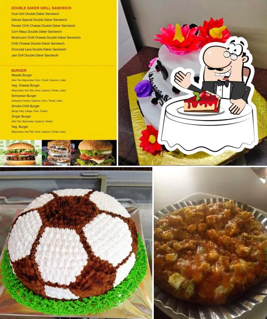 Enjoy one of the sweet dishes