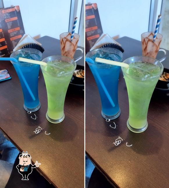 Enjoy a drink at Expresso Cafe