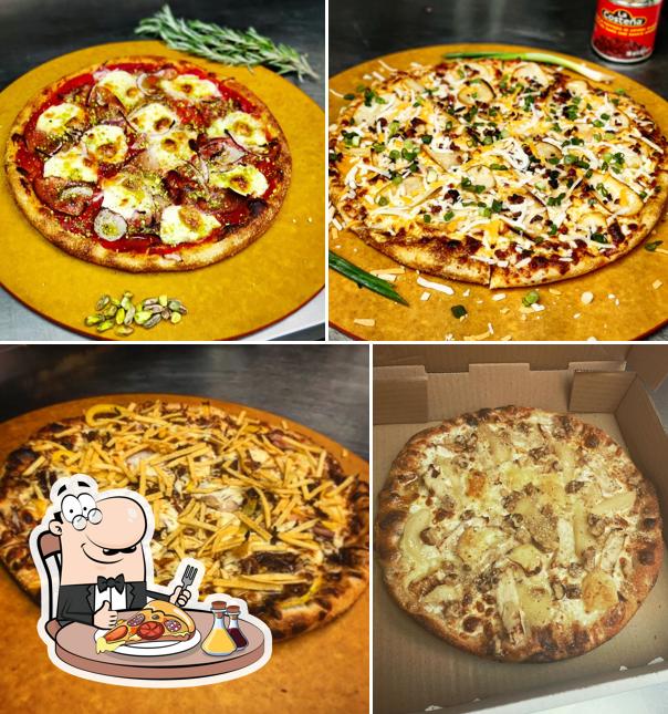 Choisissez différents types de pizzas