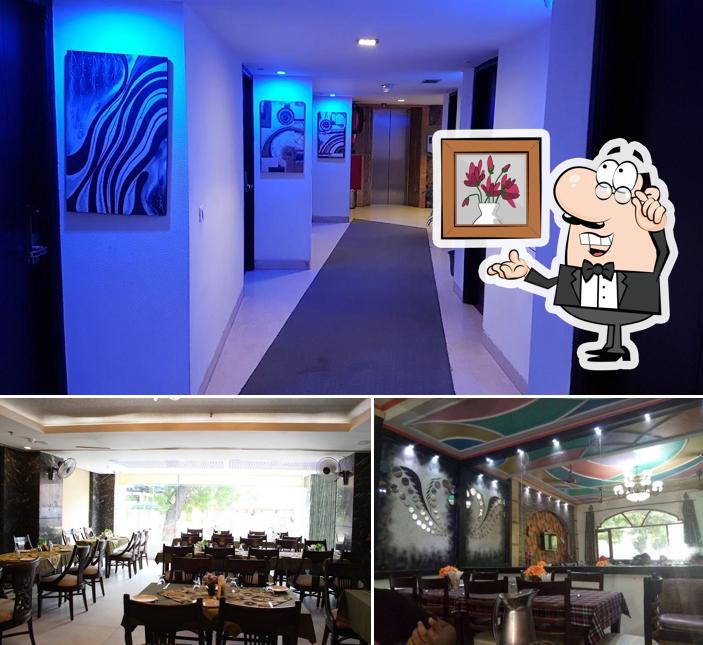 Hotel Taj Resorts is distinguished by interior and dining table