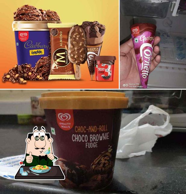 Food at Kwality Wall's Ice Cream And More