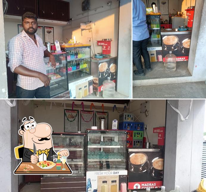 Meals at Madras coffee house
