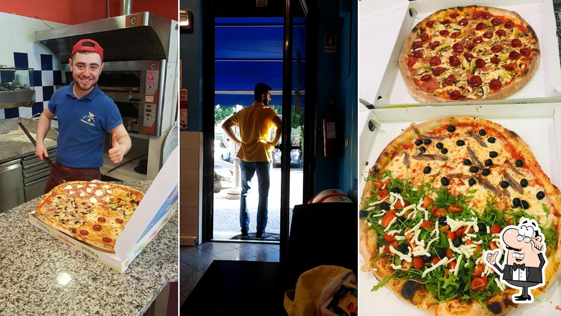 Gli interni di Istanbul Kebab e Pizza