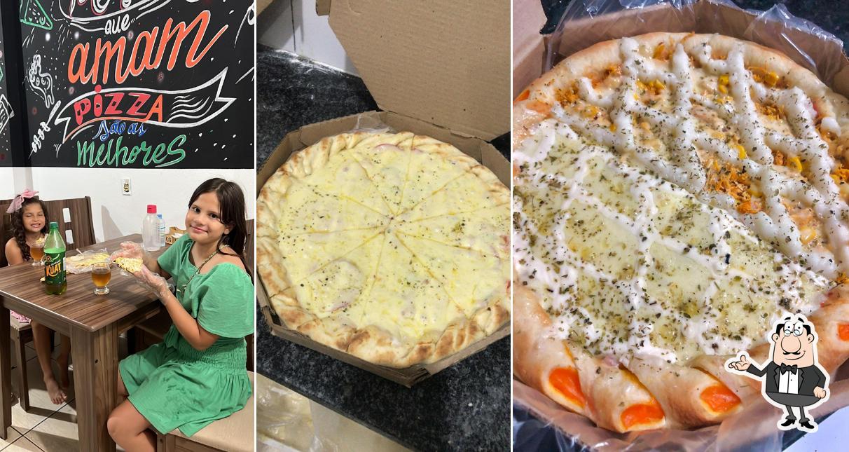 O interior do Bib's pizzaria