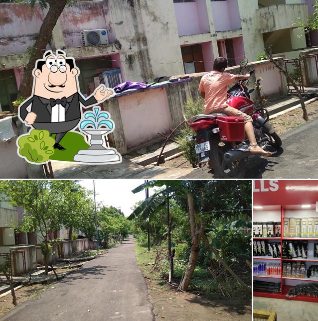 Check out how CISF CENTRAL POLICE CANTEEN looks outside