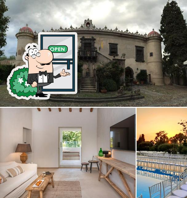 Puoi goderti l'aria fresca da seduto all'esterno di Castello San Marco charming resort & spa