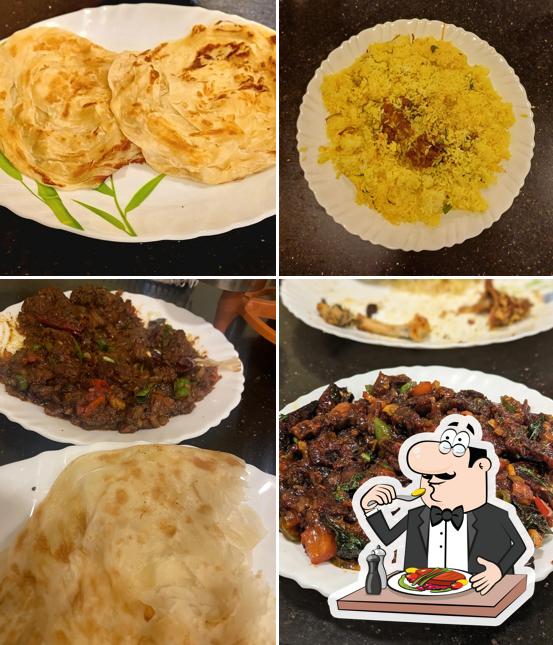 Food at Hotel Madeena thattanchavady