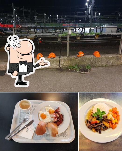 Gli interni di Restaurant Lausanne Triage "Chez SBB"