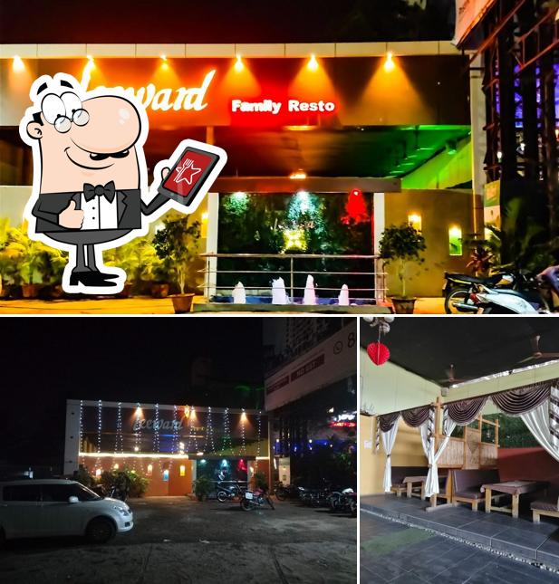 Check out how Leeward family Resto and bar looks outside