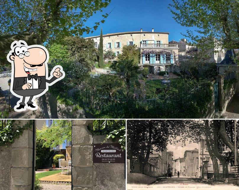 Profitez de la vue extérieure de Restaurant Maison de Mallast