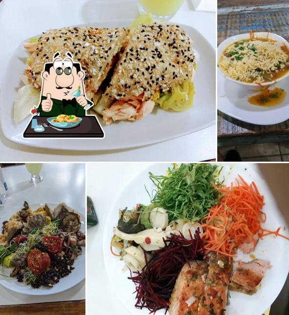 Platos en Néctar da Serra