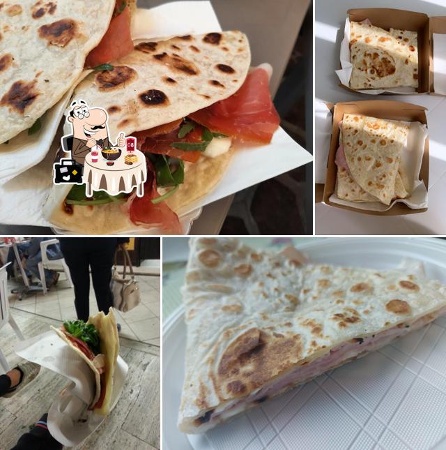 Platti al Piadineria Da Romano