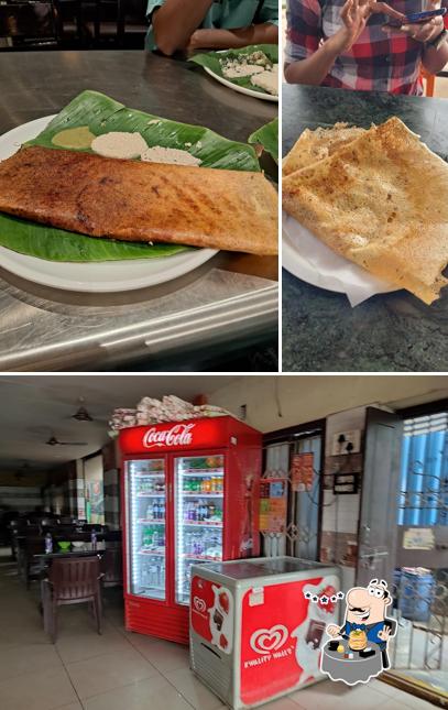 The image of food and interior at RAVI హోటల్