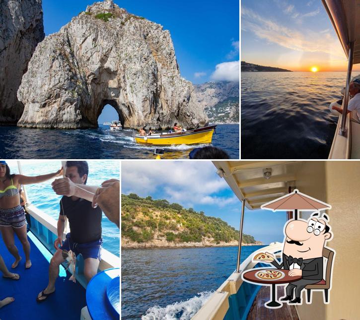 Goditi la vista dall'area esterna di SalBoat fishing experience to Capri, Amalfi Coast & Sorrento