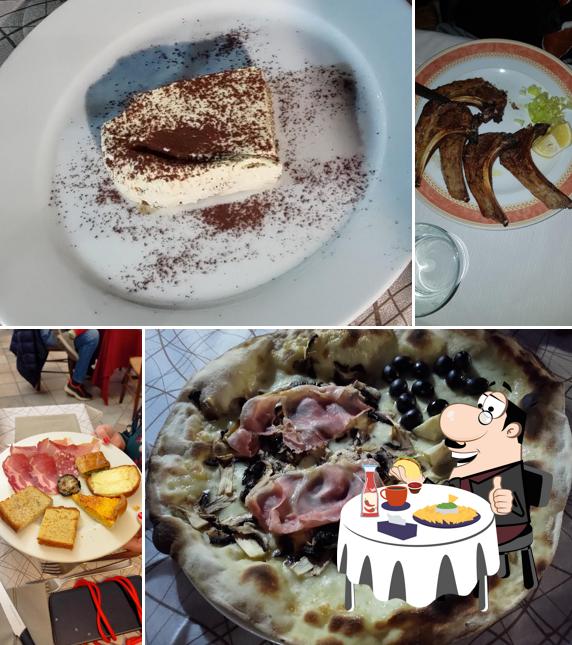 Piatto di formaggi al Ristorante La Campagnola