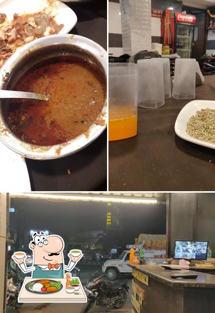 The restaurant's food and exterior