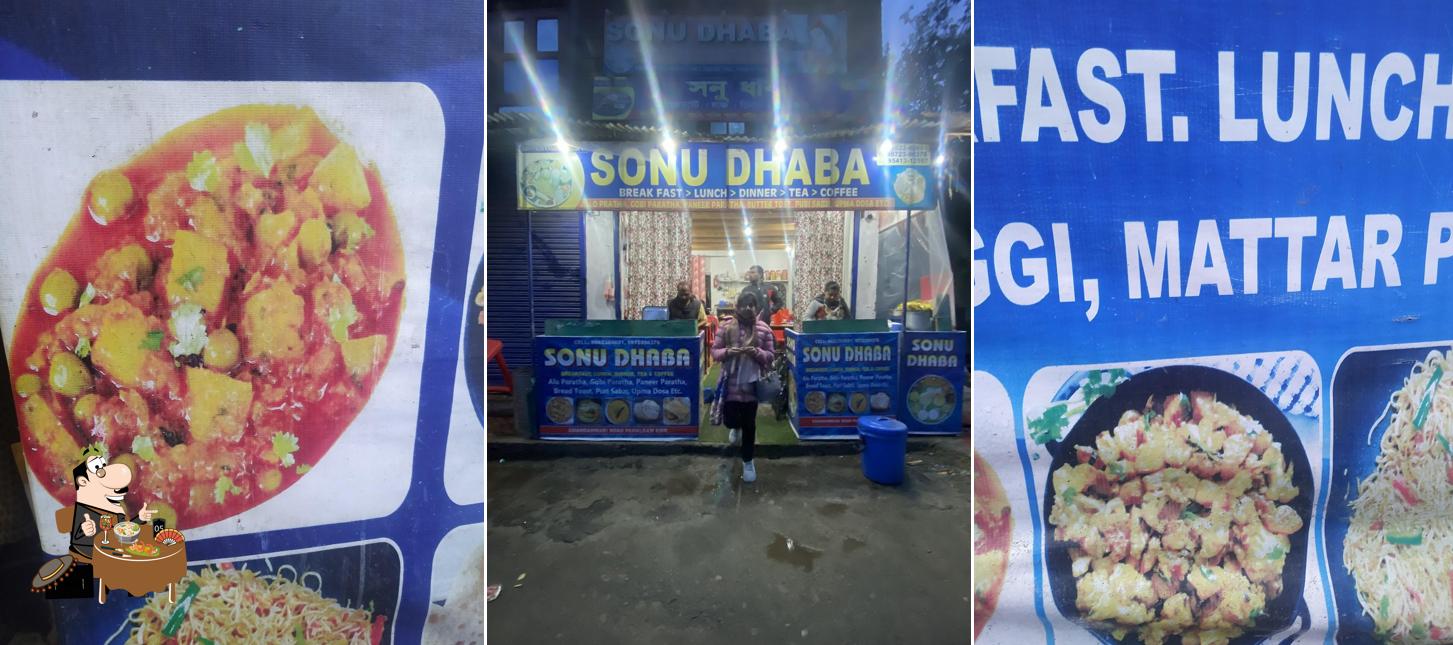 Food at Sonu Dhaba