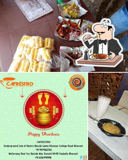 Food at UnderGround Cafe & Restaurant