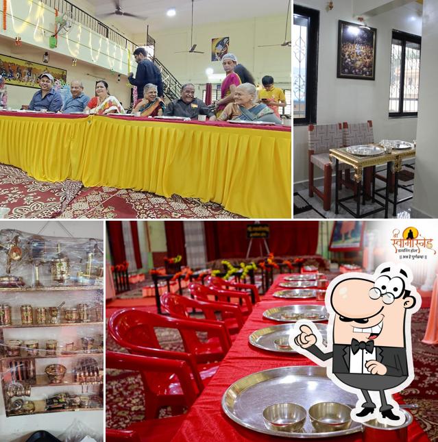 The interior of Shree Swamisneh Dining Hall