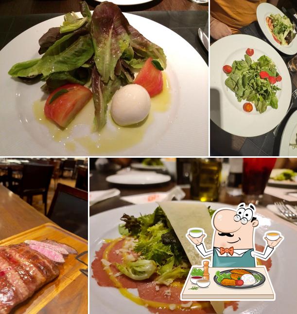 Platos en NB Steak Campo Belo