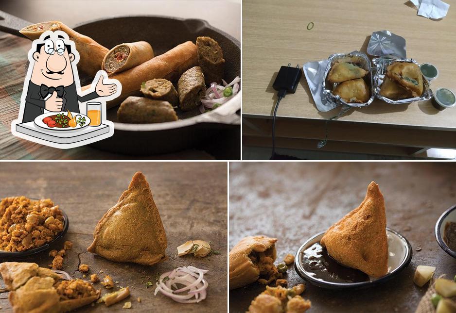 Food at Samosa Singh