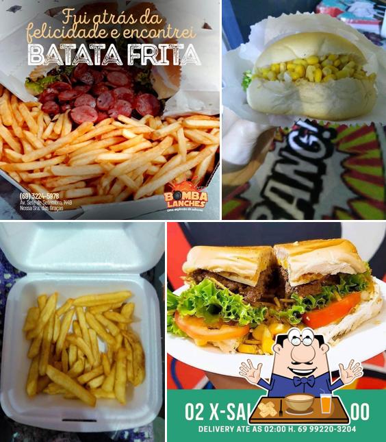 Comida em Bomba Lanches