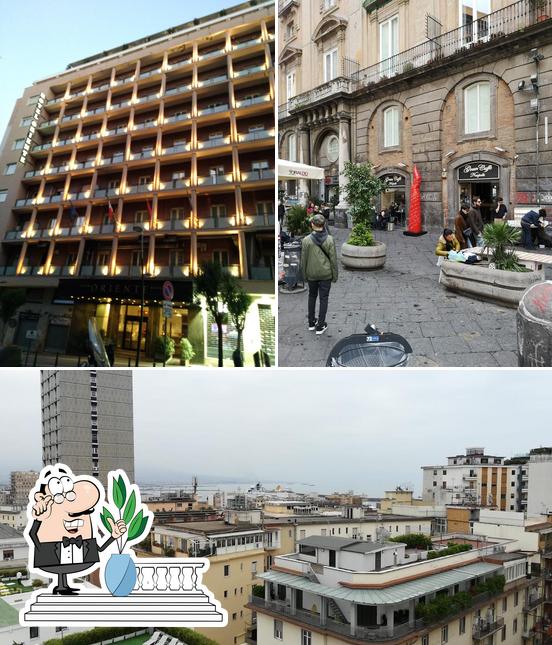 Puoi goderti l'aria fresca dal dehors di Grand Hotel Oriente