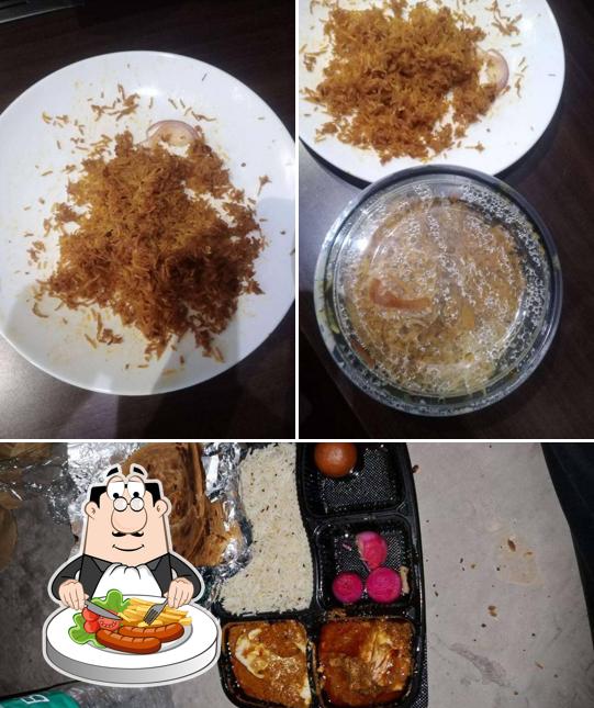 Food at KhoshMazas Biryani
