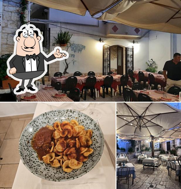 Gli interni di Trattoria Il Casalicchio