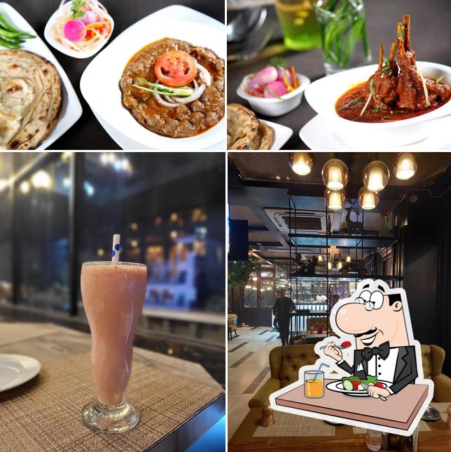 This is the photo depicting food and drink at Pind balluchi
