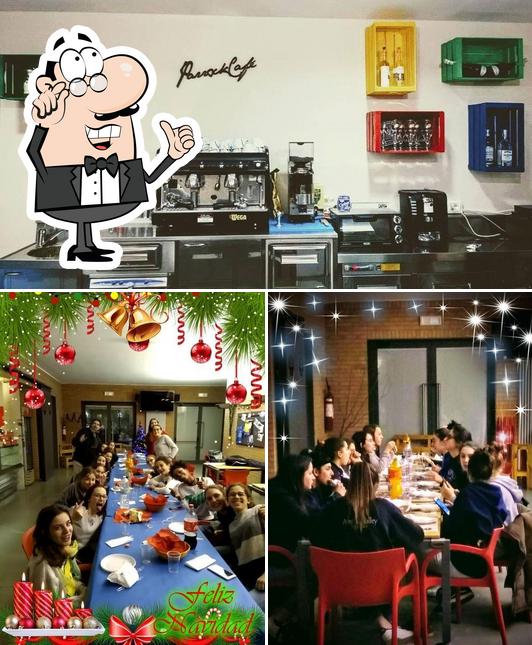 Gli interni di Bar Anspi