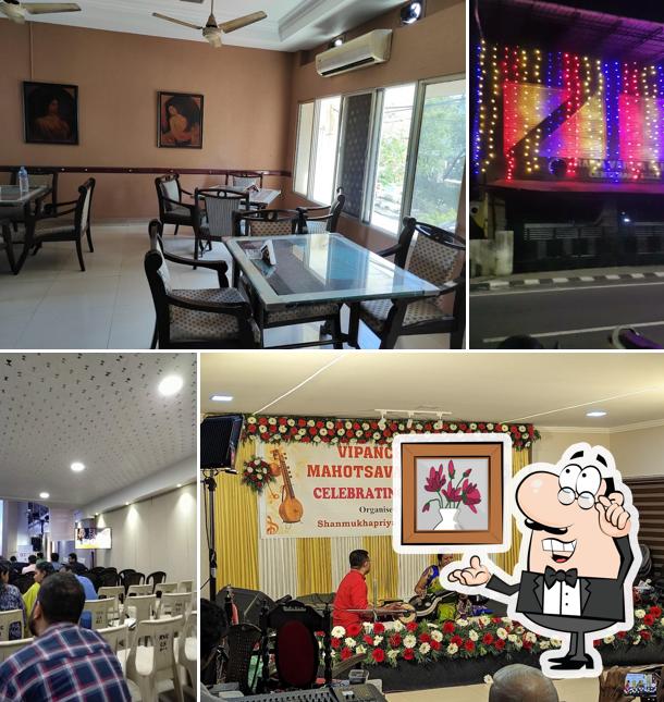 The interior of Rama Varma Club, Ernakulam