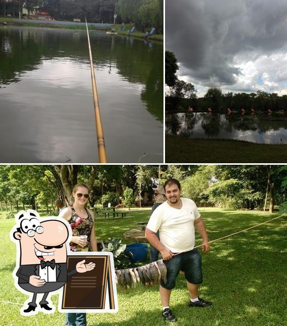 Descubra a área externa do Restaurante Ranchão Sertanejo
