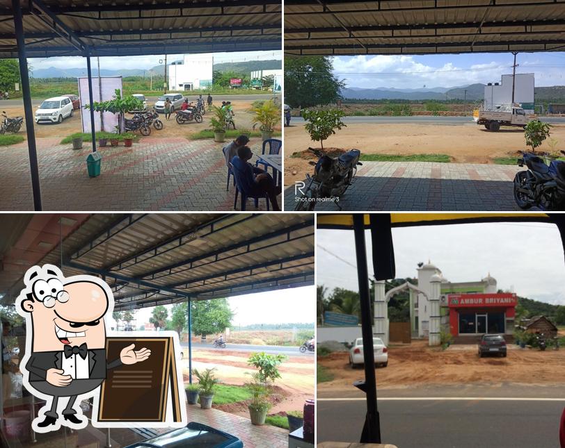 The exterior of Ambur Biryani