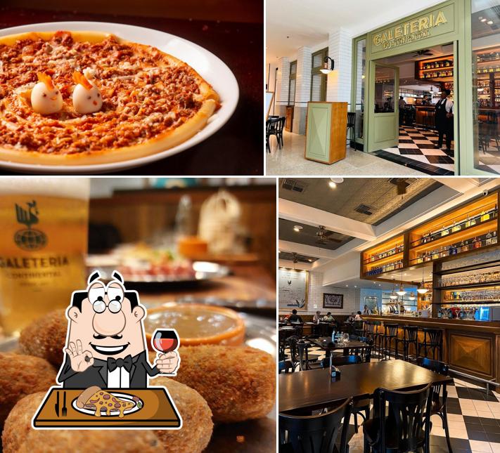 Peça pizza no Galeteria Continental