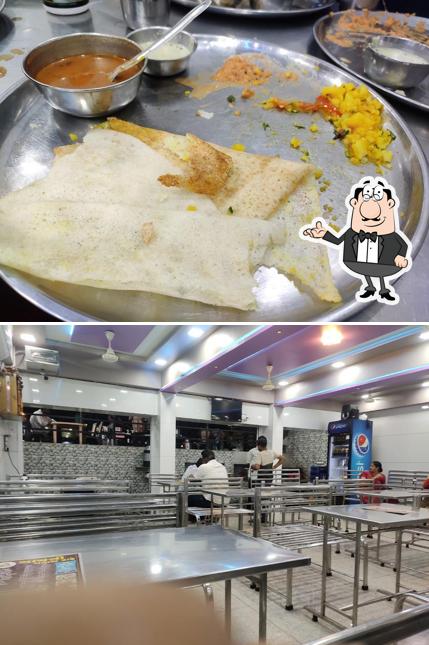 The interior of Gayatry Madrash Cafe