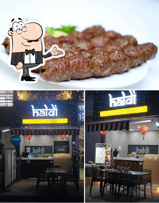 The image of interior and food at Haldi - Desi Rasoi Urban Tadka