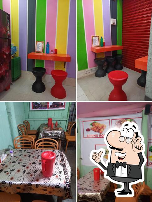 Among various things one can find interior and drink at Kokrajhar Food Hub