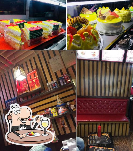 The image of Muffinos’s food and interior