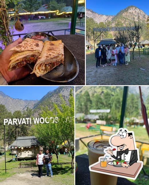 Food at Parvati Woods Camps