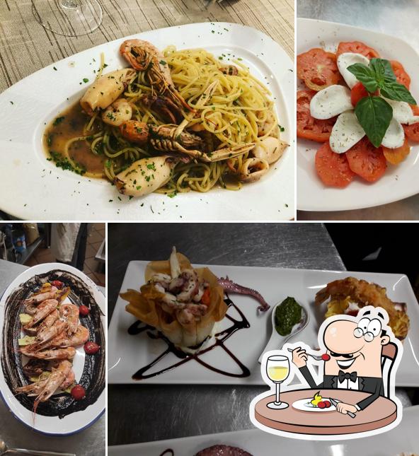 Platti al Ristorante Bagni Restano