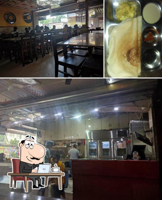 The interior of S K Amritsari Kulcha Hut