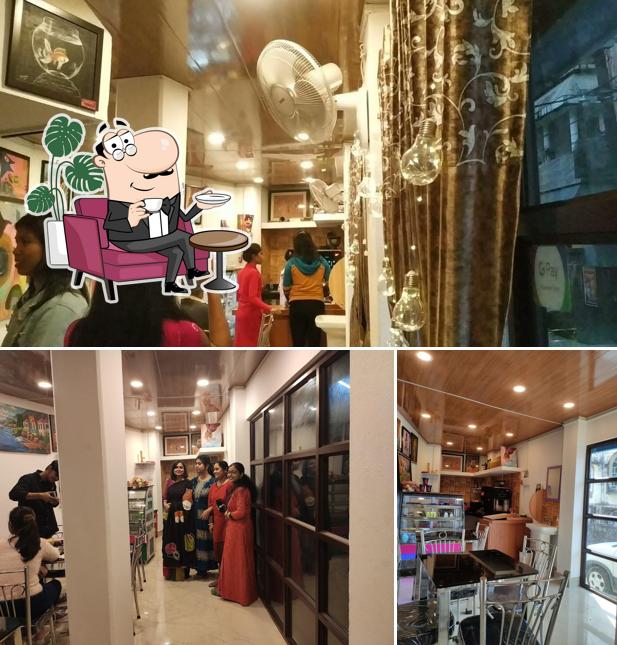 The interior of SAAG & C Art Gallery and Cafeteria
