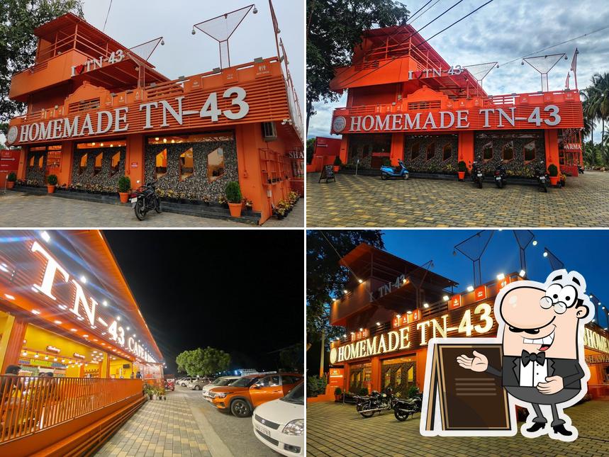 Enjoy the view at the outside area of TN 43 HOTELS & CAFE