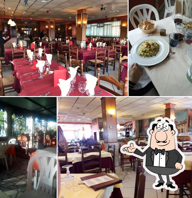 Gli interni di Tony Ristorante Pizzeria